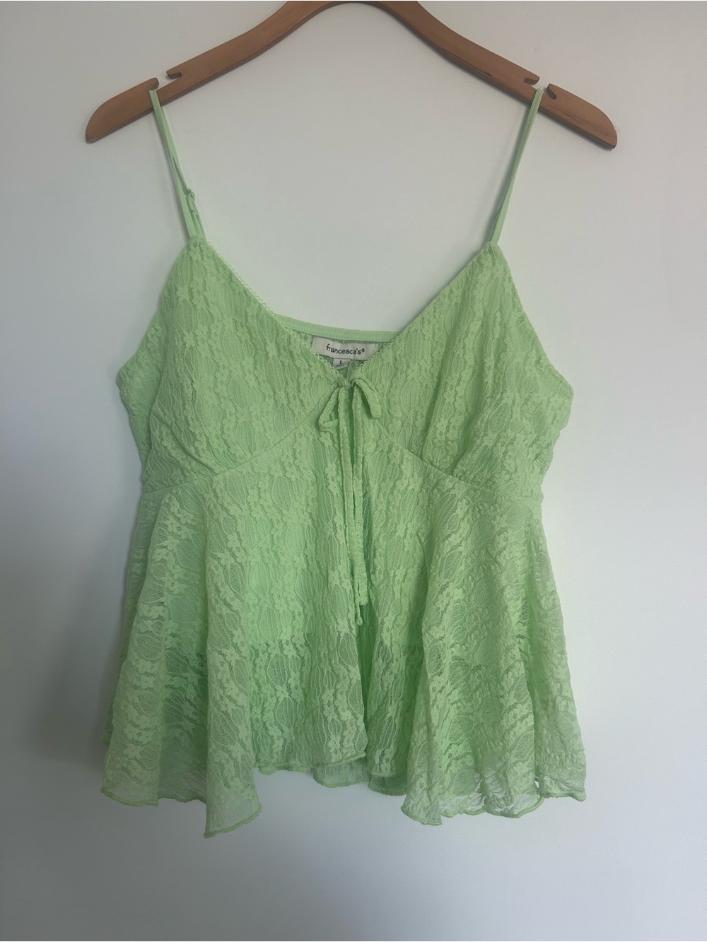 Francesca’s Green Tank Top